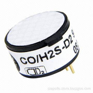 Carbon Monoxide Hydrogen Sulfide Gas Sensor, Mini Size for Portable or Multiple Instrument